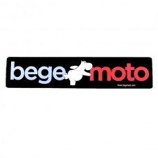 Наклейка "Begemoto" большая черная #2