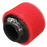 Фільтр нульового опору 38 мм пітбайк червоний (поролон) Kayo/Pitbike*
