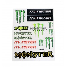 Набор наклеек "Monster Energy" #3
