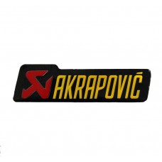 Наклейка объемная светоотражающая "Akrapovic " #1*