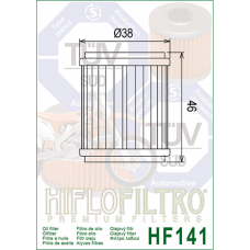 Фiльтр масляний, аналог HIFLOFILTRO HF141*