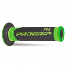 Ручки руля ProGrip Double Density Fluorescent зеленые