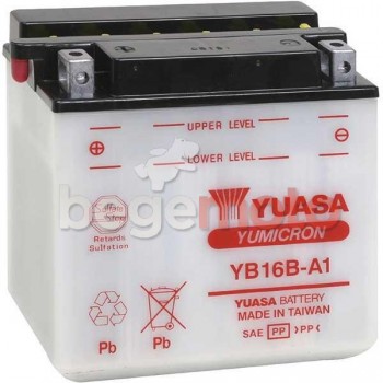 Аккумулятор YUASA YB16B-A (A1)