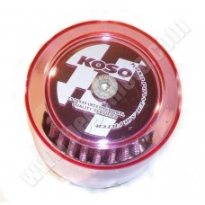 Фильтр нулевого сопротивления - KOSO Power Filter - red 45°/35мм