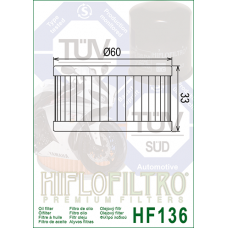 Фільтр масляний Hiflofiltro HF136*