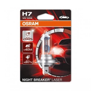 Лампа OSRAM Night Breaker LASER +130% 55W H7