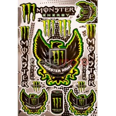 Набор наклеек Monster Army (А3)