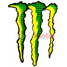 Наклейка Monster Energy (переливающаяся)