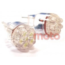 Комплект ламп указателей поворота без цоколя T13/12V/6диодов (белые)