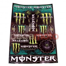 Набор наклеек Monster Energy Ultra (малый)*