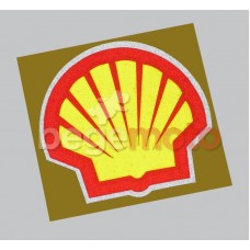 Наклейка "SHELL" светоотражающая (Transfer Sticker)